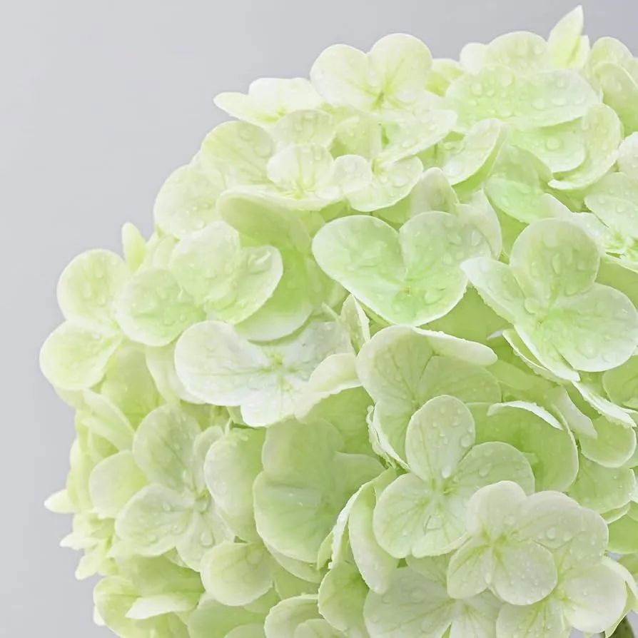 Bunga palsu sentuhan sebenar hydrangea