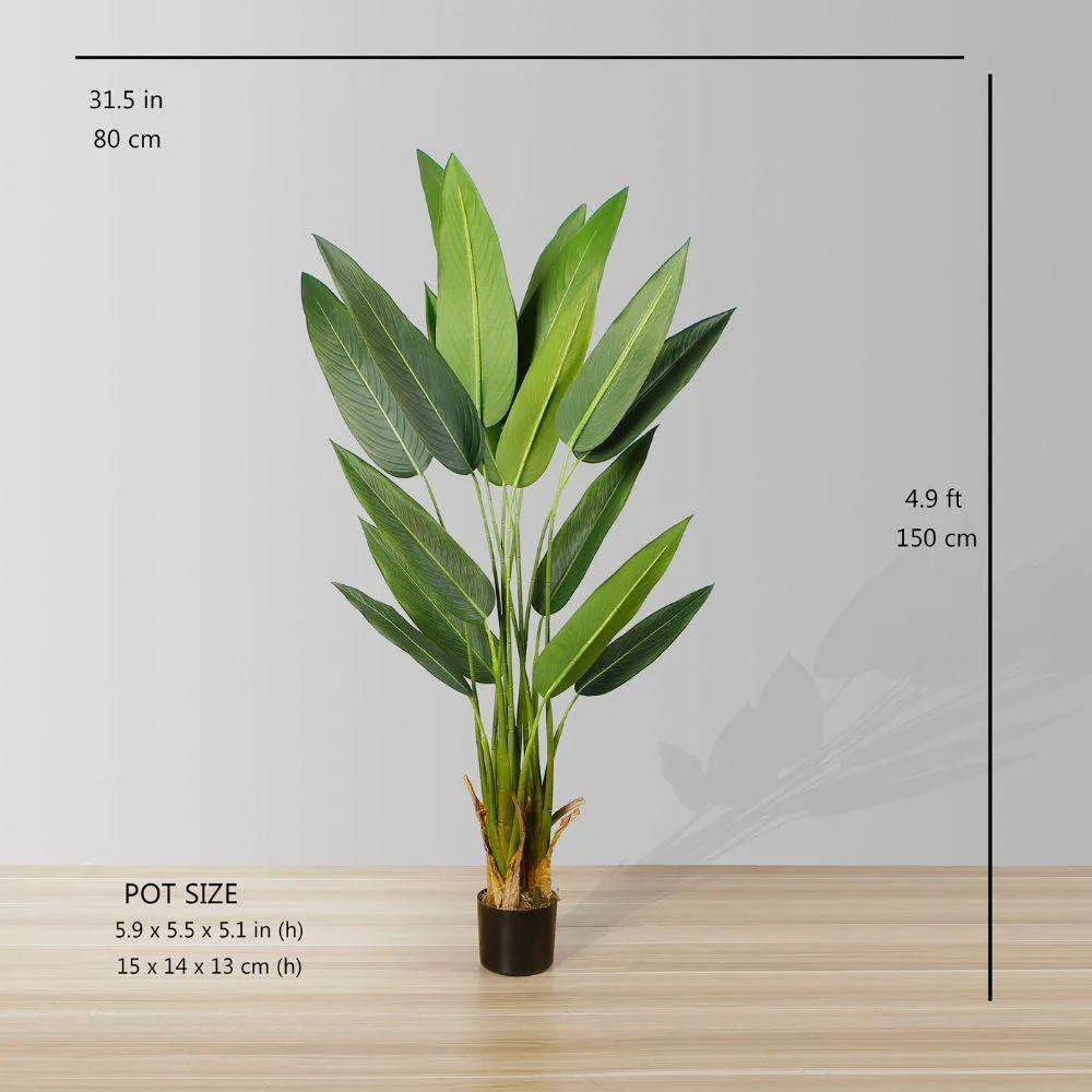 Tanaman Canna Potted Buatan (pelbagai saiz)