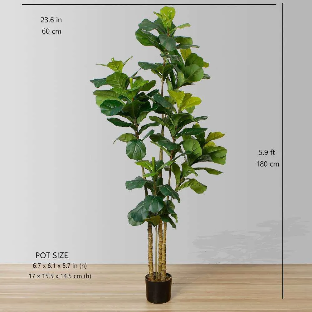 Loji pasu daun buatan yang kaya (saiz berganda)