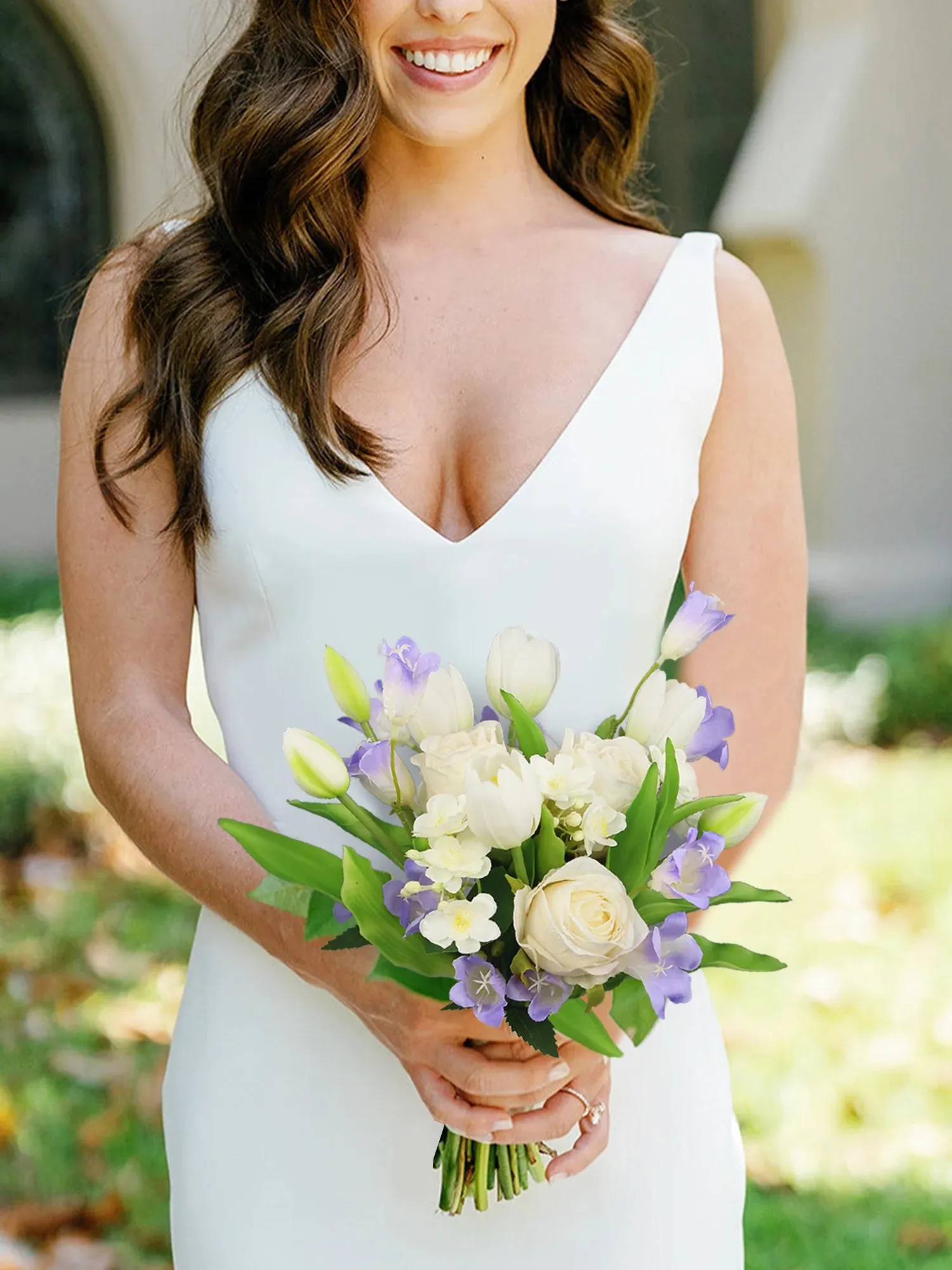 Bouquet pegang tangan minimalis