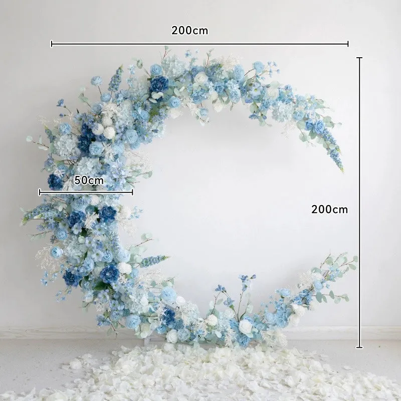Moon Flower Arch set untuk hiasan cadangan pesta perkahwinan