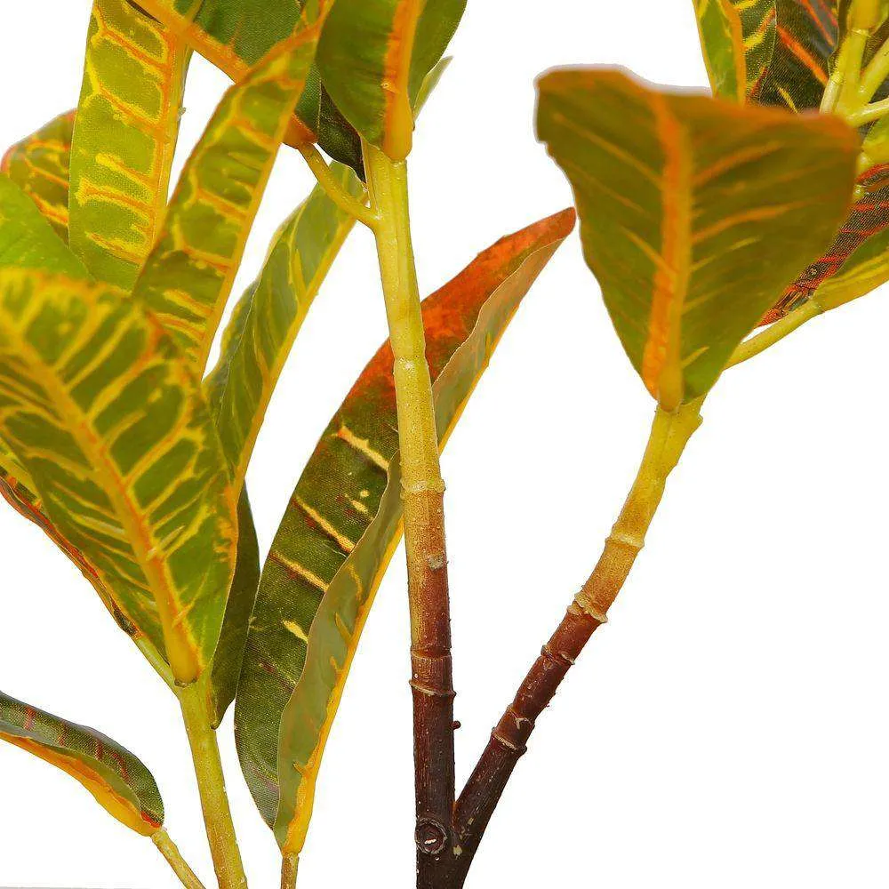 Tanaman Potted Crotons Buatan