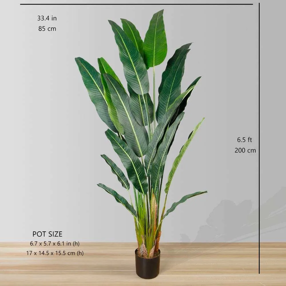 Pelancong Buatan Kanan Tanaman Palm Potted