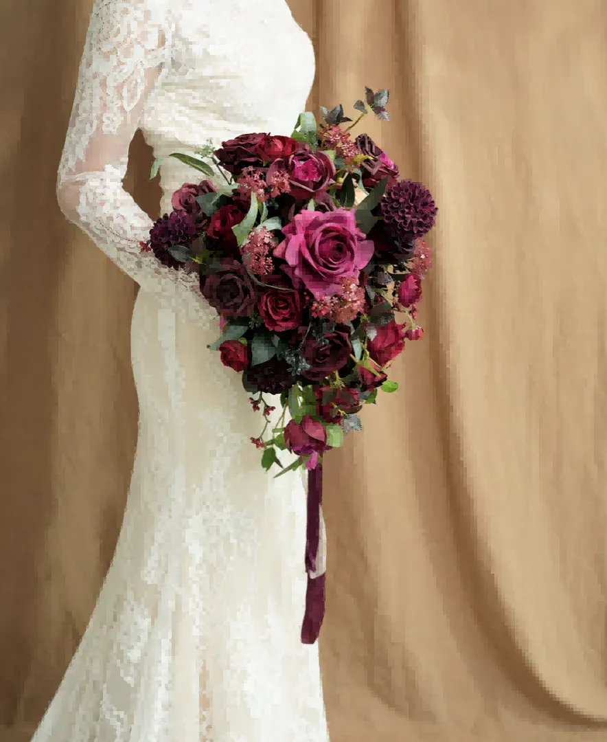 Bouquet cinta yang sungguh -sungguh