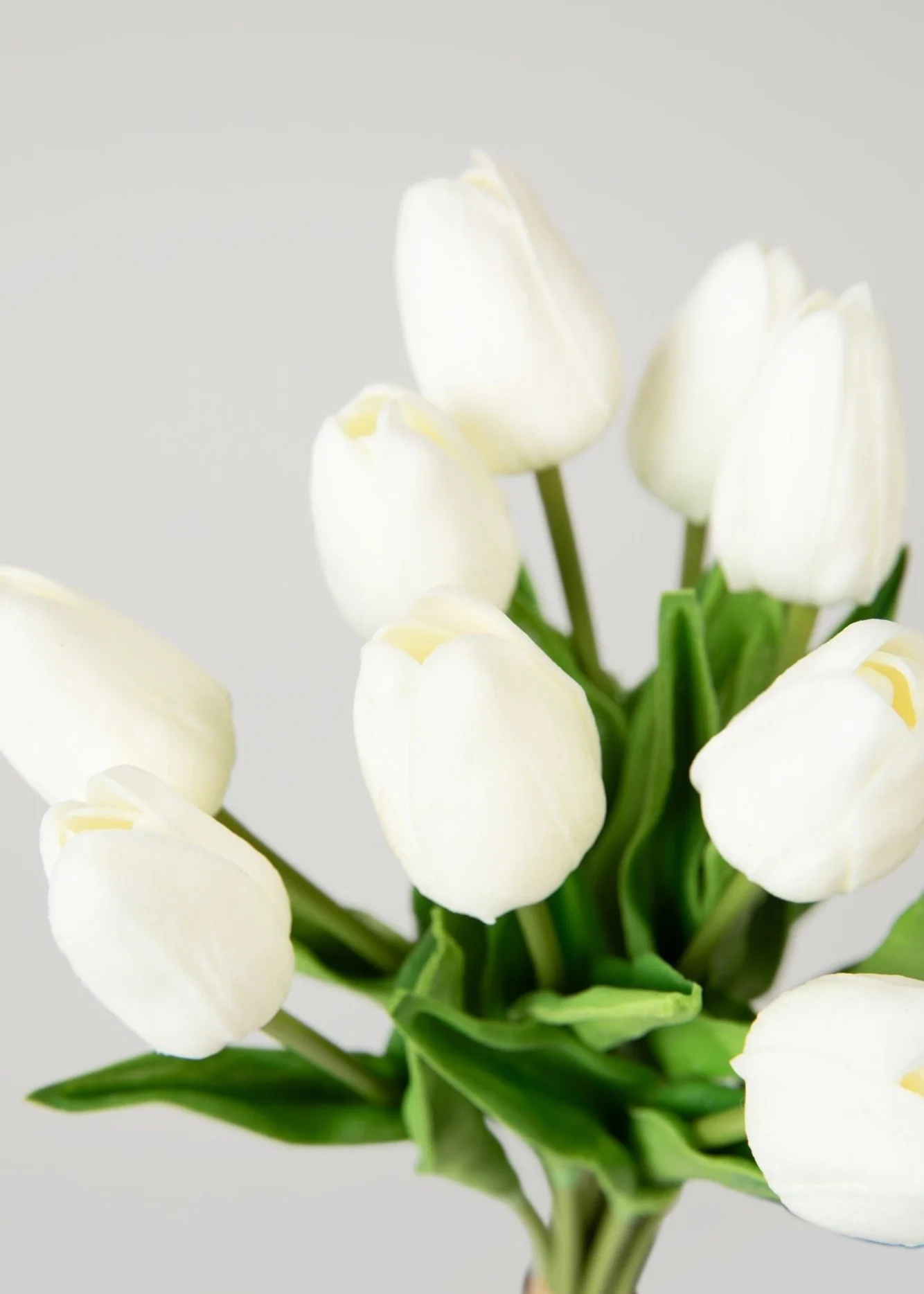 Bunga buatan tulip sentuhan sebenar