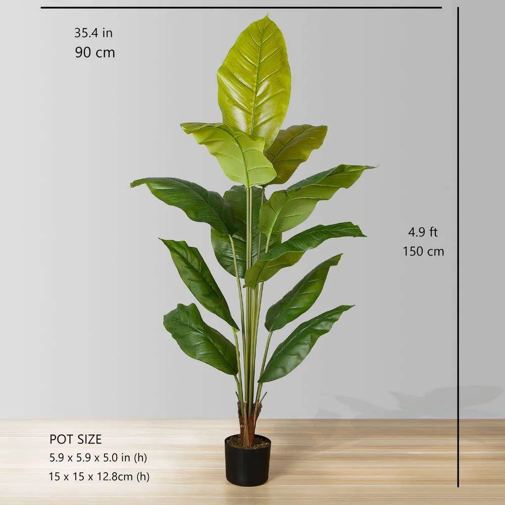 Loji Potted Spathiphyllum Buatan Spathiphyllum (pelbagai saiz)