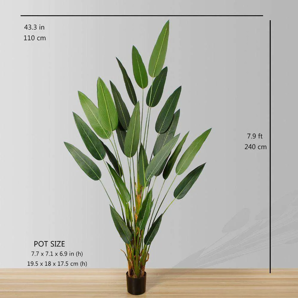 Tanaman Canna Potted Buatan (pelbagai saiz)