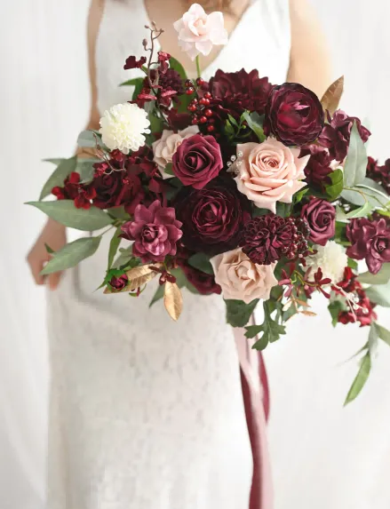 Bouquet cinta yang sungguh -sungguh