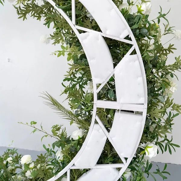 Moon Flower Arch set untuk hiasan cadangan pesta perkahwinan