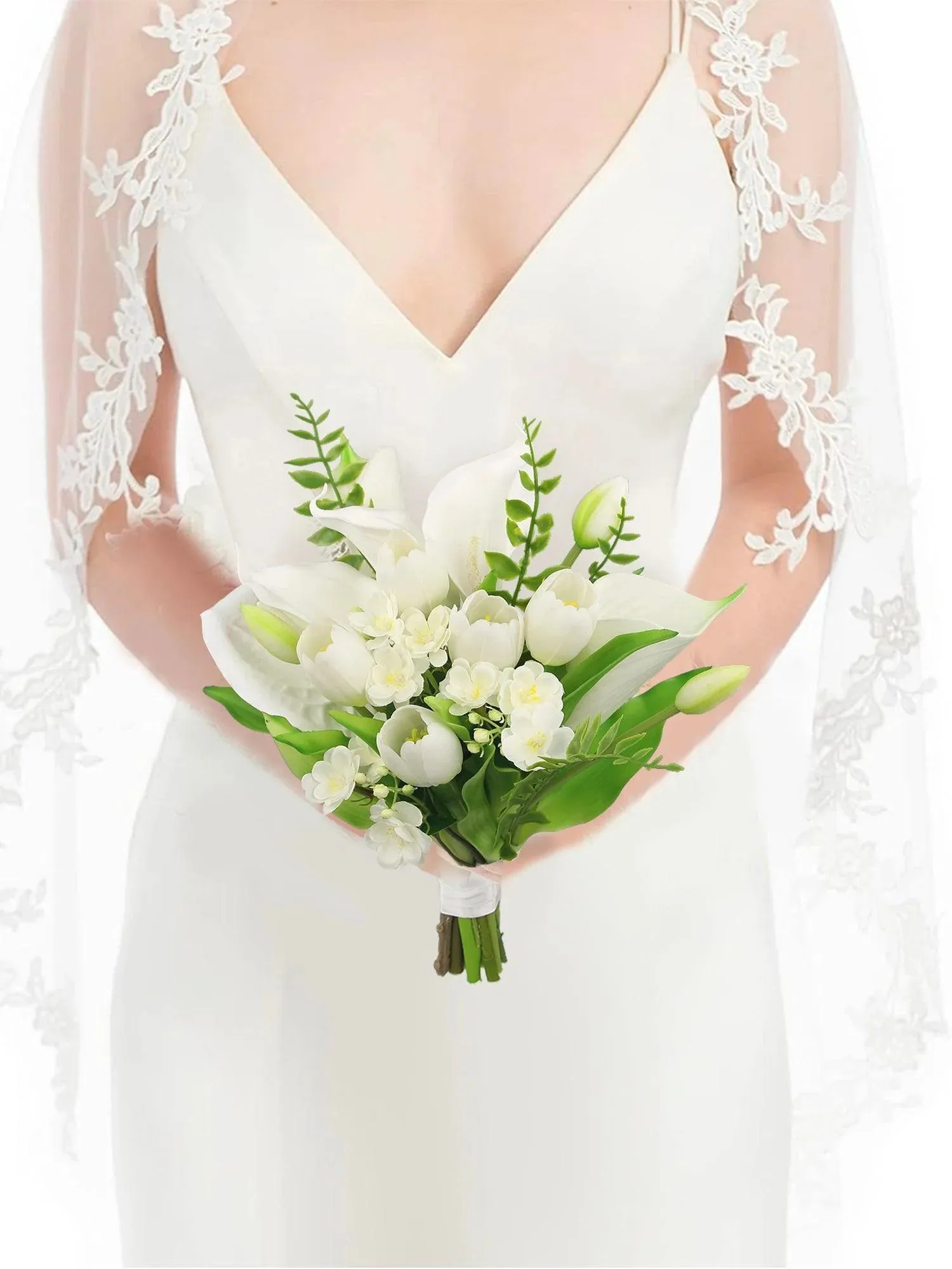 Bouquet pegang tangan minimalis