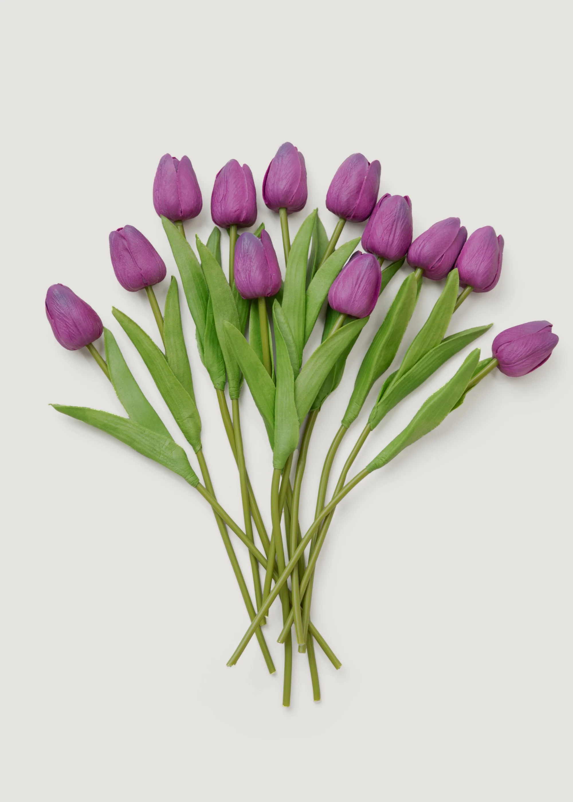 Bunga buatan tulip sentuhan sebenar