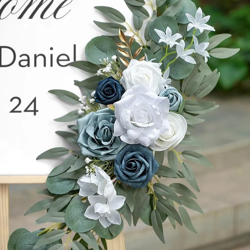 Tanda Kanan Bunga Dark Blue